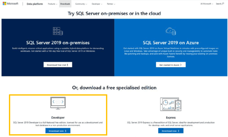 Comprehensive guide to installing Microsoft SQL server